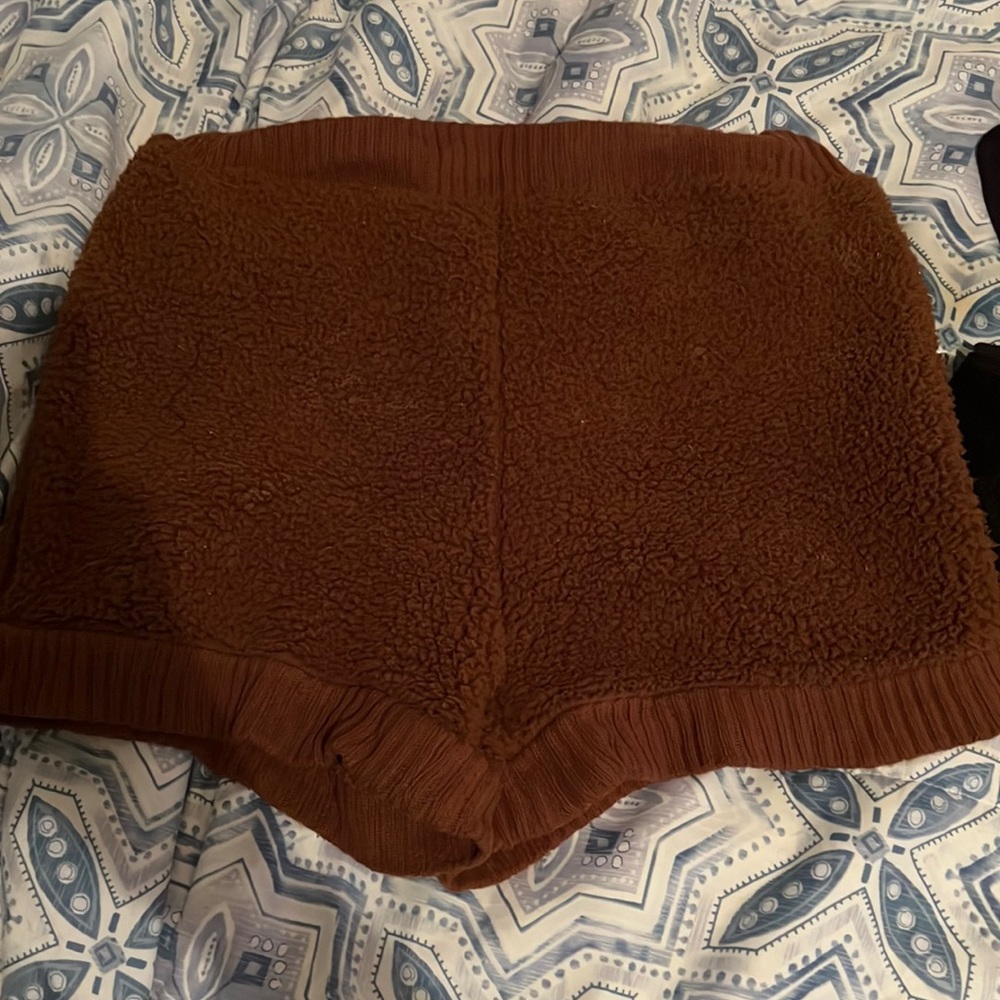 Fuzzy shorts